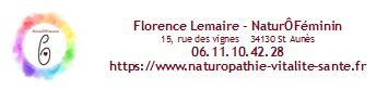 Florence Lemaire Naturopathe &agrave; St Aun&egrave;s